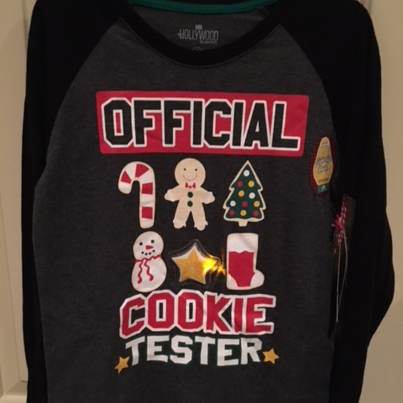 Hollywood Other - OFFICIAL COOKIE TESTER light up T shirt NWT